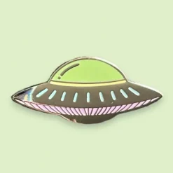 Crywolf Enamel Pin - UFO - Little Painter Art | Exploring the Endless Possibilities of Art| Shop All