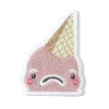 Crywolf Iron-On Patch - Sad Ice Cream - Little Painter Art | Exploring the Endless Possibilities of Art| Hot