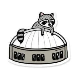 Crywolf Sticker - Raccoon Dome - Little Painter Art | Exploring the Endless Possibilities of Art| Shop All