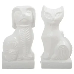 CTG Ceramic Bookends 2pc Set - Pets - Little Painter Art | Exploring the Endless Possibilities of Art| Shop All