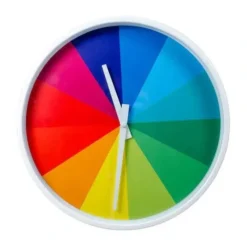 CTG Gradient Wall Clock 11" Rainbow or Greys - Little Painter Art | Exploring the Endless Possibilities of Art| Shop All