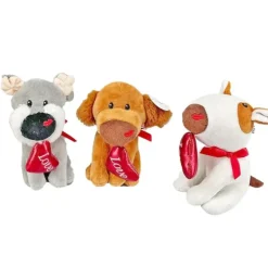CTG Plush Dog with Heart - Assorted - Little Painter Art | Exploring the Endless Possibilities of Art| Shop All