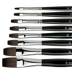 da Vinci Series 5898 CASANEO Watercolour Flat Brushes - Little Painter Art | Exploring the Endless Possibilities of Art| Brush