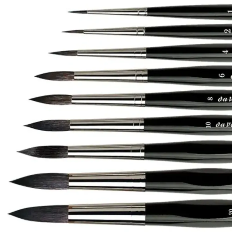 da Vinci Series 5598 CASANEO Watercolour Round Brushes - Little Painter Art | Exploring the Endless Possibilities of Art| Brush