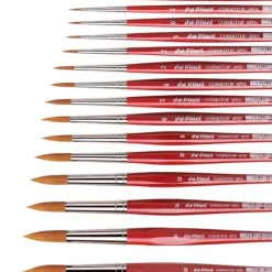 da Vinci Series 5580 COSMOTOP-SPIN Watercolour Round Brushes - Little Painter Art | Exploring the Endless Possibilities of Art| Brush