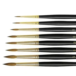 da Vinci Series 11 MAESTRO Tobolsky Kolinsky Watercolour Round Brushes - Little Painter Art | Exploring the Endless Possibilities of Art| Brush
