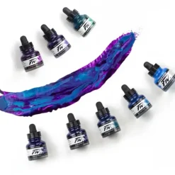 Daler Rowney FW Acrylic Inks 1oz - Little Painter Art | Exploring the Endless Possibilities of Art| Brush