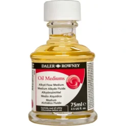 Daler-Rowney Alkyd Flow Medium - Little Painter Art | Exploring the Endless Possibilities of Art| Brush