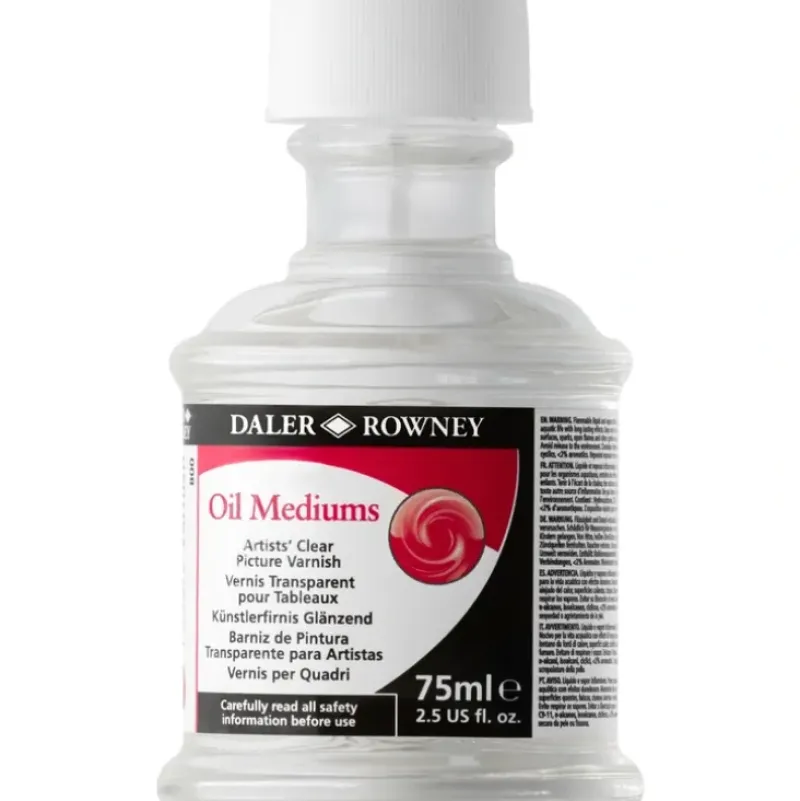 Daler-Rowney Artists' Clear Picture Varnish - Little Painter Art | Exploring the Endless Possibilities of Art| Brush