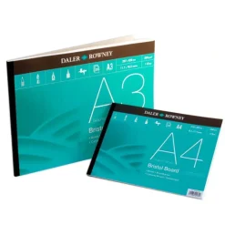 Daler-Rowney Bristol Board Pad 250gsm 20 Sheets - Little Painter Art | Exploring the Endless Possibilities of Art| Brush
