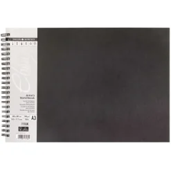 Daler-Rowney Ebony Spiral Bound Landscape Sketchbook - A3 16.5 x 11.7" - Little Painter Art | Exploring the Endless Possibilities of Art| Shop All