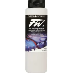 Daler-Rowney FW Ink Pouring Medium 750ml - Little Painter Art | Exploring the Endless Possibilities of Art| Canvas