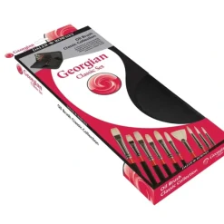 Daler-Rowney Georgian Oil Brush Classic Collection - Little Painter Art | Exploring the Endless Possibilities of Art| Brush