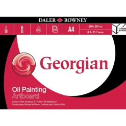 Daler-Rowney Georgian Oil Artboard Pads - Little Painter Art | Exploring the Endless Possibilities of Art| Brush