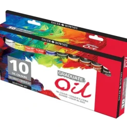 Daler-Rowney Graduate Oil Selection Set - Little Painter Art | Exploring the Endless Possibilities of Art| Pigment