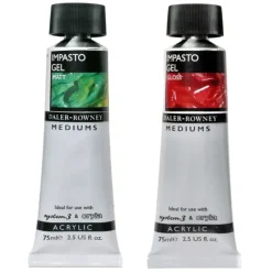 Daler-Rowney Impasto Gel Mediums - Little Painter Art | Exploring the Endless Possibilities of Art| Brush