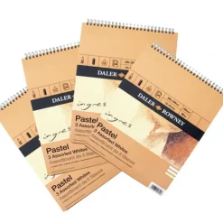 Daler-Rowney Ingres Spiral Pastel Pads - Assorted Whites - Little Painter Art | Exploring the Endless Possibilities of Art| Shop All