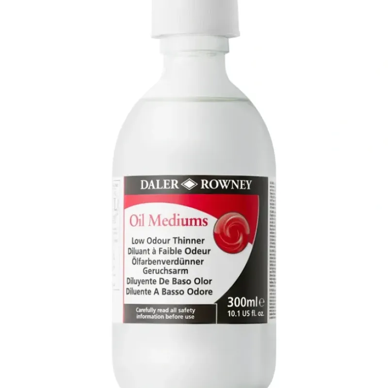 Daler-Rowney Low Odour Thinners - For Oil Colours - Little Painter Art | Exploring the Endless Possibilities of Art| Brush