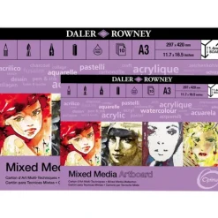 Daler-Rowney Optima Mixed Media Artboard Pads - Little Painter Art | Exploring the Endless Possibilities of Art| Shop All