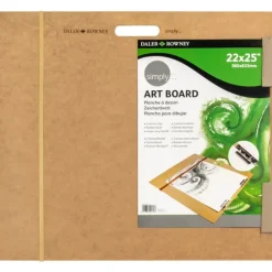 Daler-Rowney Simply Art Board - 22 x 25" (560 x 635mm) - Little Painter Art | Exploring the Endless Possibilities of Art| Canvas