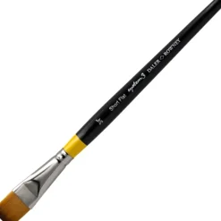 Daler-Rowney System3 - Short Handled Flat Brushes - SY55 - Little Painter Art | Exploring the Endless Possibilities of Art| Brush