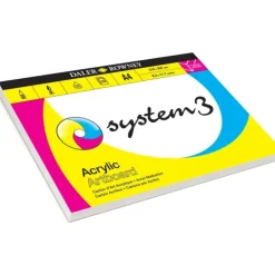 Daler-Rowney System3 Acrylic Artboard Pads - Little Painter Art | Exploring the Endless Possibilities of Art| Brush