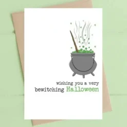 Dandelion Stationery Halloween Bewitching Greeting Card - Little Painter Art | Exploring the Endless Possibilities of Art| Shop All
