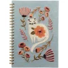 Danica Coil-Bound Notebook - Embroidered Catbloom - Little Painter Art | Exploring the Endless Possibilities of Art| Shop All