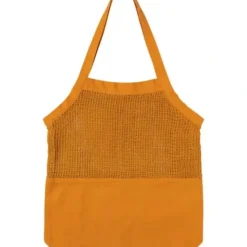 Danica Heirloom Mercado Tote Bag - Yellow Ochre - Little Painter Art | Exploring the Endless Possibilities of Art| Canvas