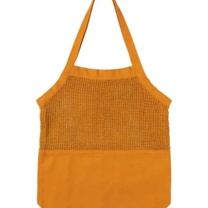 Danica Heirloom Mercado Tote Bag - Yellow Ochre - Little Painter Art | Exploring the Endless Possibilities of Art| Canvas