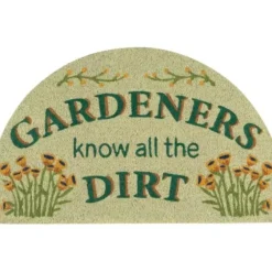 Danica Jubilee Doormat - Gardeners Know All The Dirt - Little Painter Art | Exploring the Endless Possibilities of Art| Hot