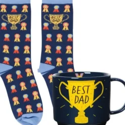 Danica Jubilee Mug & Socks Set - Best Dad - Little Painter Art | Exploring the Endless Possibilities of Art| Hot