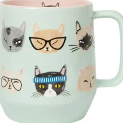 Danica Jubilee 22oz Mega Mug - Feline Fine - Little Painter Art | Exploring the Endless Possibilities of Art| Shop All