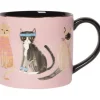 Danica Jubilee 14oz Mug in Gift Box - Feline Fine - Little Painter Art | Exploring the Endless Possibilities of Art| Hot