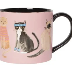Danica Jubilee 14oz Mug in Gift Box - Feline Fine - Little Painter Art | Exploring the Endless Possibilities of Art| Hot