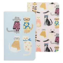 Danica Jubilee Pocket Notebooks Set of 2 - Feline Fine - Little Painter Art | Exploring the Endless Possibilities of Art| Hot