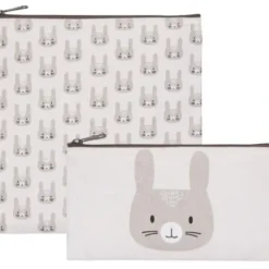 Danica Jubilee Snack Bags Set of 2 - Bunny Rabbit - Little Painter Art | Exploring the Endless Possibilities of Art| Hot