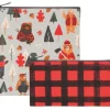 Danica Jubilee Snack Bags Set of 2 - Daydream Lumberjack - Little Painter Art | Exploring the Endless Possibilities of Art| Hot