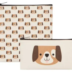 Danica Jubilee Snack Bags Set of 2 - Daydream Dog - Little Painter Art | Exploring the Endless Possibilities of Art| Hot