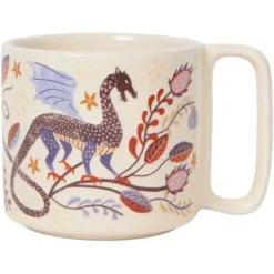 Danica Midi Studio Mug 11oz - Ember (Dragon) - Little Painter Art | Exploring the Endless Possibilities of Art| Hot
