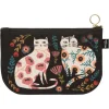 Danica Small Zipper Pouch - Catbloom - Little Painter Art | Exploring the Endless Possibilities of Art| Shop All