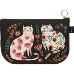Danica Small Zipper Pouch - Catbloom - Little Painter Art | Exploring the Endless Possibilities of Art| Shop All