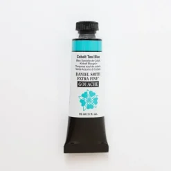 Daniel Smith Gouache 15ml Cobalt Teal Blue 2 - Little Painter Art | Exploring the Endless Possibilities of Art| Shop All