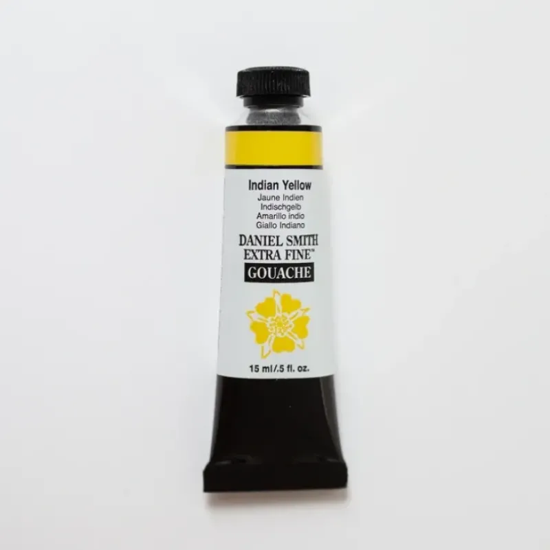 Daniel Smith Gouache 15ml Indian Yellow 3 - Little Painter Art | Exploring the Endless Possibilities of Art| Shop All