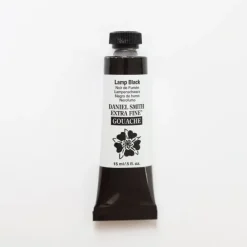 Daniel Smith Gouache 15ml Lamp Black 1 - Little Painter Art | Exploring the Endless Possibilities of Art| Shop All