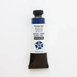 Daniel Smith Gouache 15ml Prussian Blue 1 - Little Painter Art | Exploring the Endless Possibilities of Art| Shop All