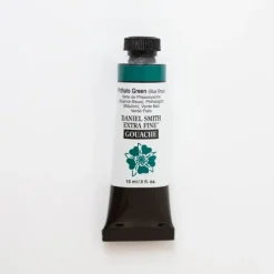 Daniel Smith Gouache 15ml Phthalo Green (Blue Shade) 1 - Little Painter Art | Exploring the Endless Possibilities of Art| Shop All