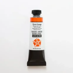 Daniel Smith Gouache 15ml Pyrrol Orange 2 - Little Painter Art | Exploring the Endless Possibilities of Art| Shop All