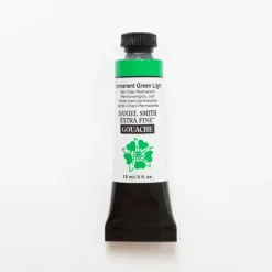 Daniel Smith Gouache 15ml Permanent Green Light 1 - Little Painter Art | Exploring the Endless Possibilities of Art| Shop All