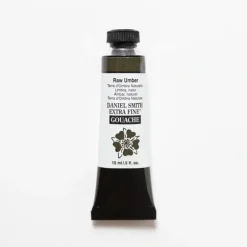 Daniel Smith Gouache 15ml Raw Umber 1 - Little Painter Art | Exploring the Endless Possibilities of Art| Shop All